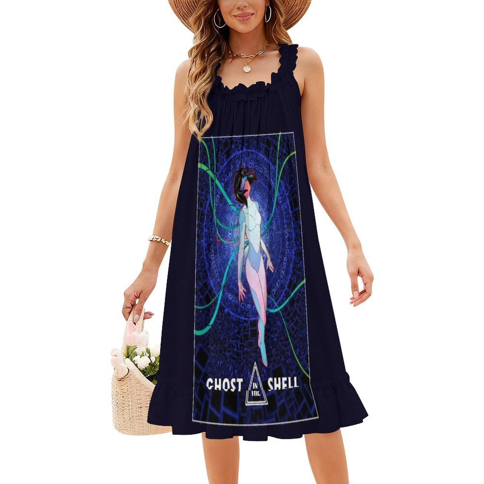 Ghost In The Shell Boho Chic D - مراجعة Summer Clothing For A Beach وسعره