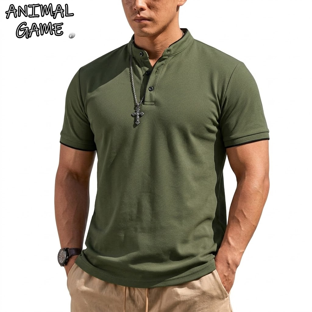 Summer Short Sleeve Henley Shi - مراجعة Summer Clothing Trends وسعره