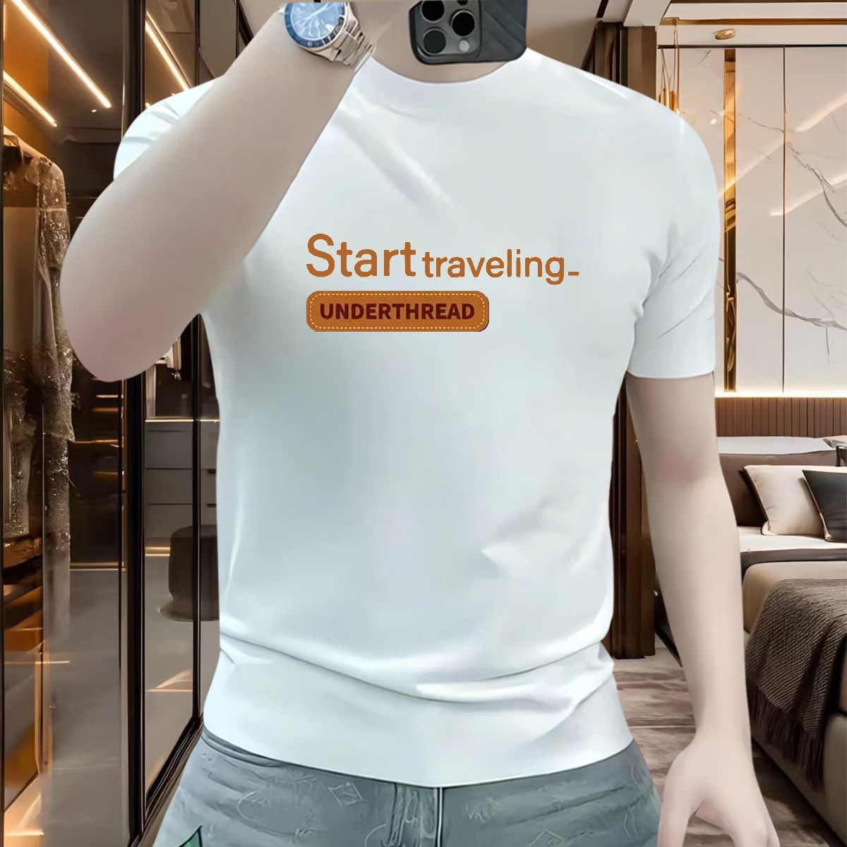 New 2025 Men's Summer Short Sl - مراجعة Summer 2025 Clothing Essentials وسعره