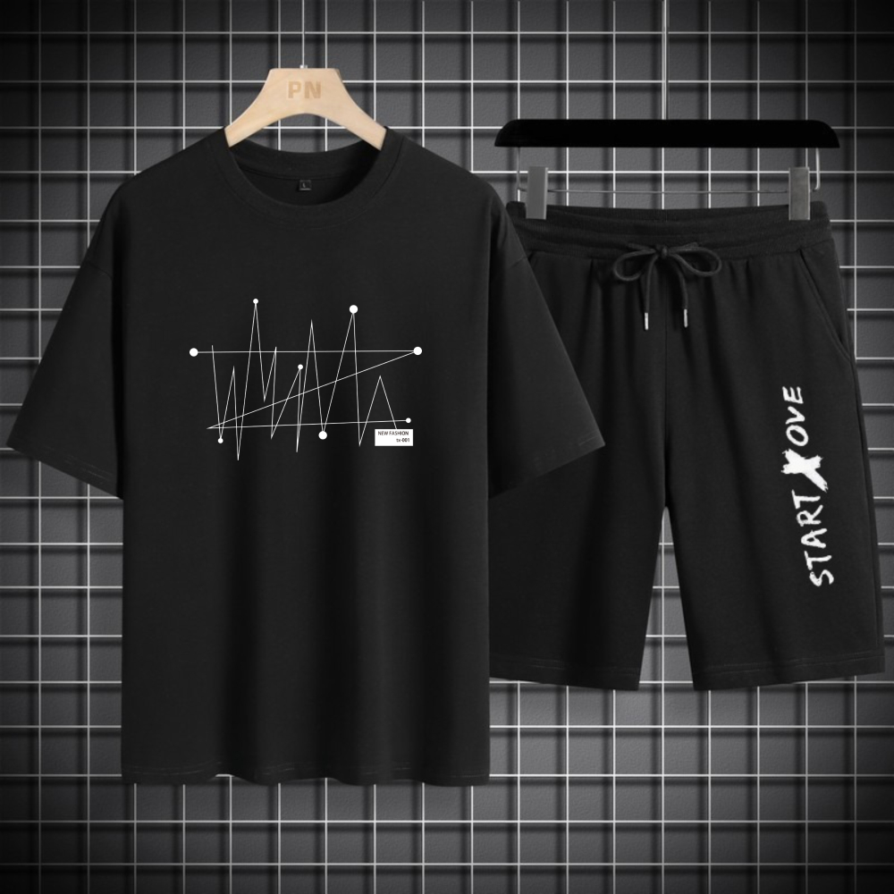 1pcs Men's t-shirt Sets 2026 S - مراجعة Summer Clothing Drip وسعره