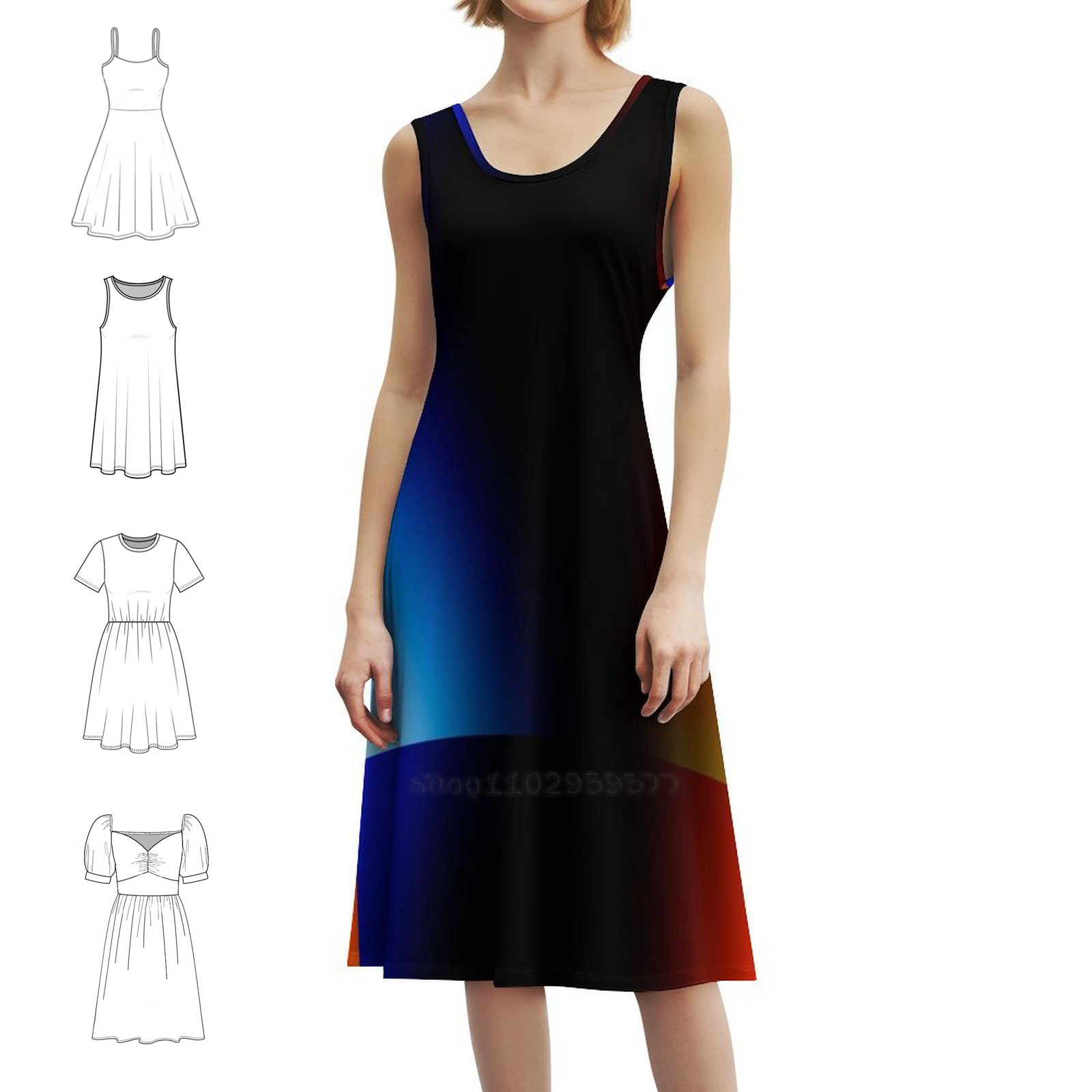 @ L P H A Bohemian Sleeveless  - مراجعة Summer Clothing For A Beach وسعره