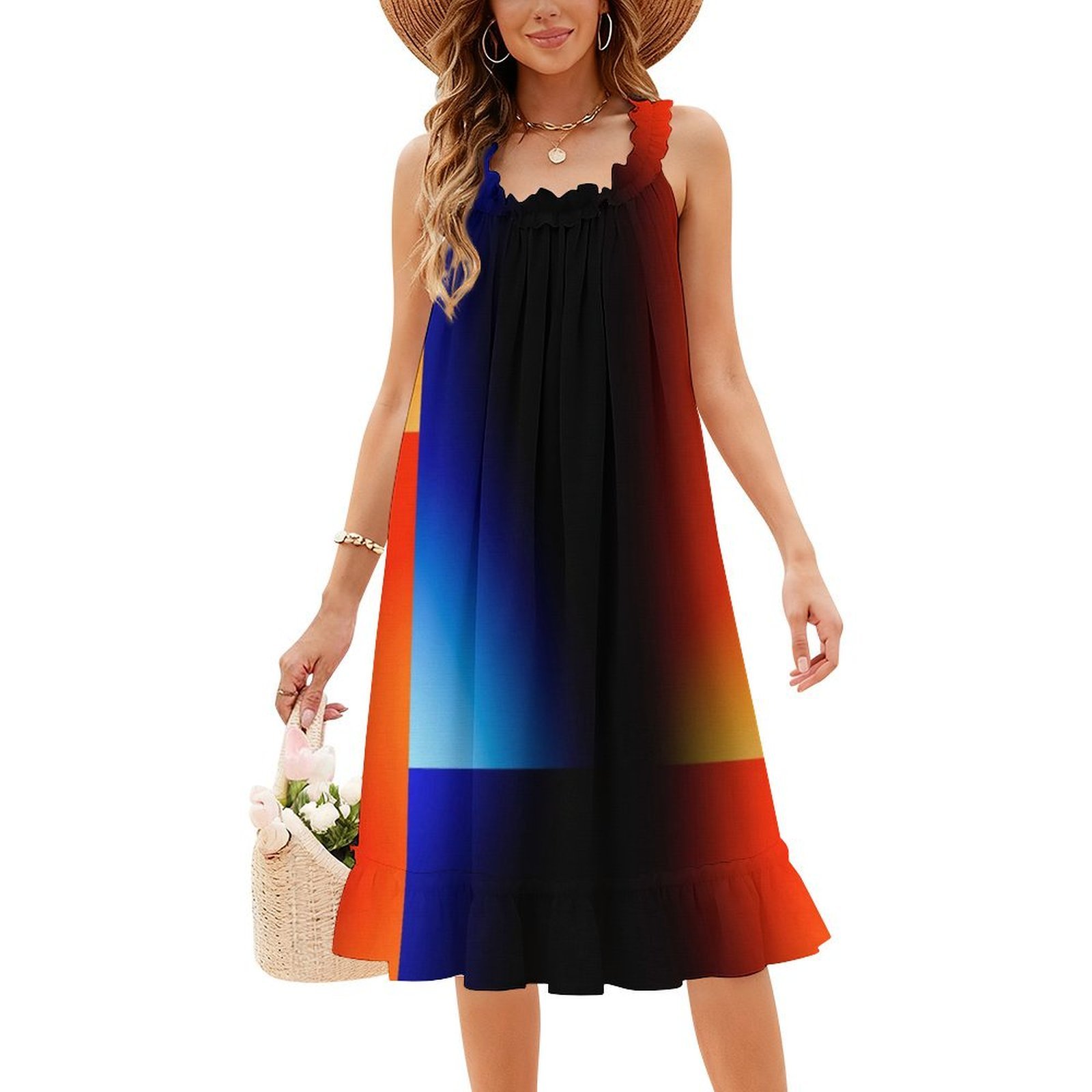 @ L P H A Bohemian Sleeveless  - مراجعة Summer Clothing For A Beach وسعره
