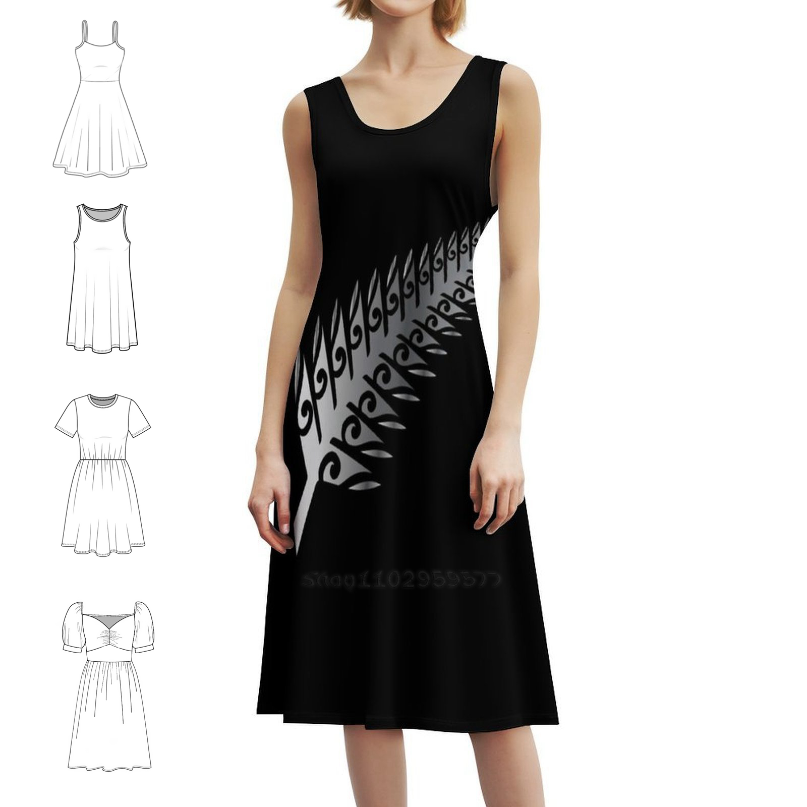 Silver Fern New Zealand Maori  - مراجعة Summer Clothing Ideas For Women وسعره
