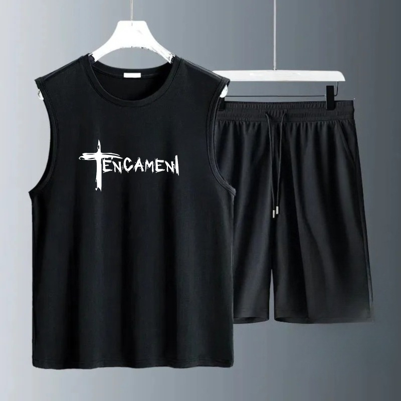 Men's Tank Top Sets 2026 Summe - مراجعة Summer Clothing Drip وسعره