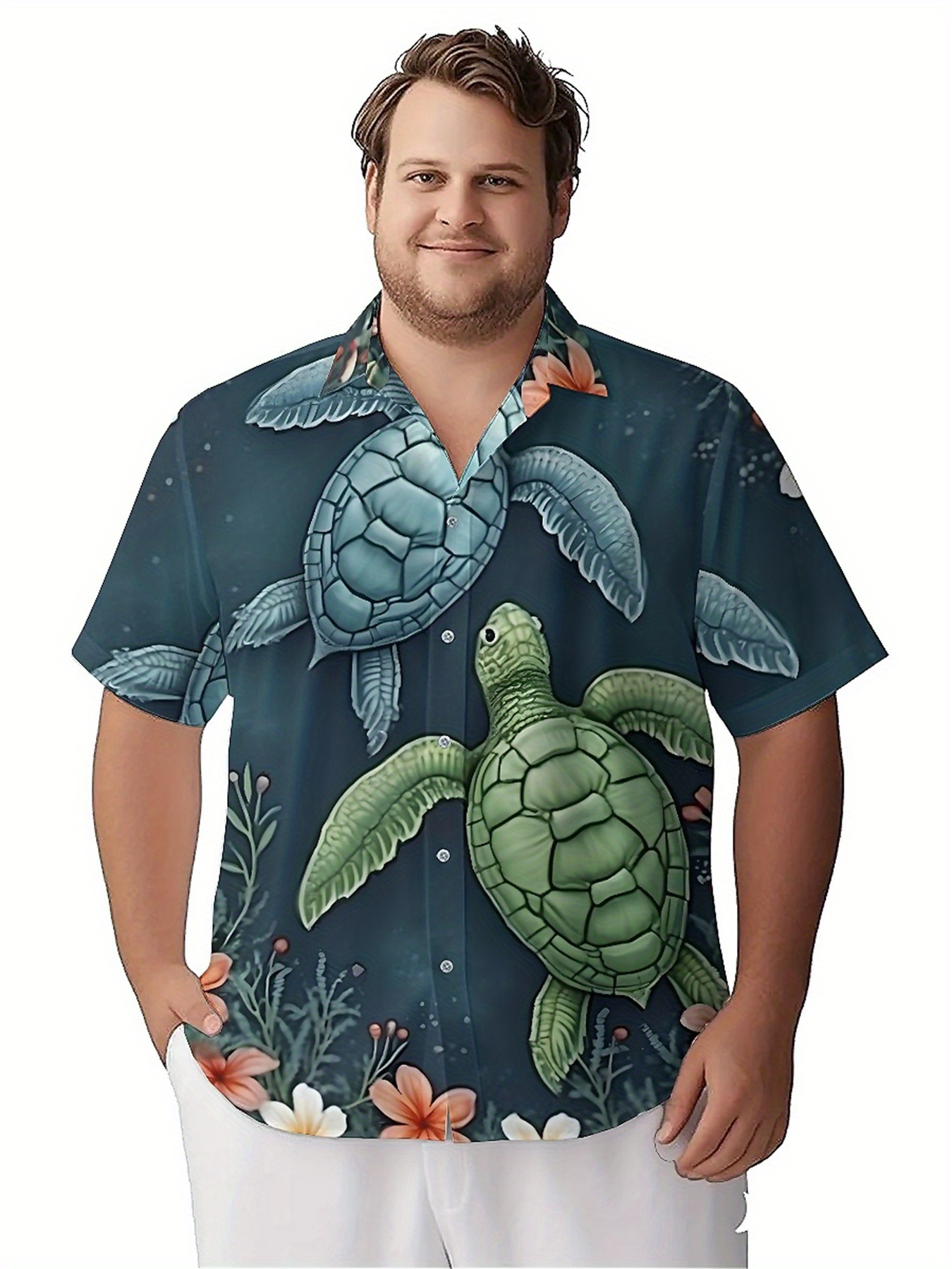 Men's Plus Size Hawaiian Shirt - مراجعة Summer Clothing For A Beach وسعره