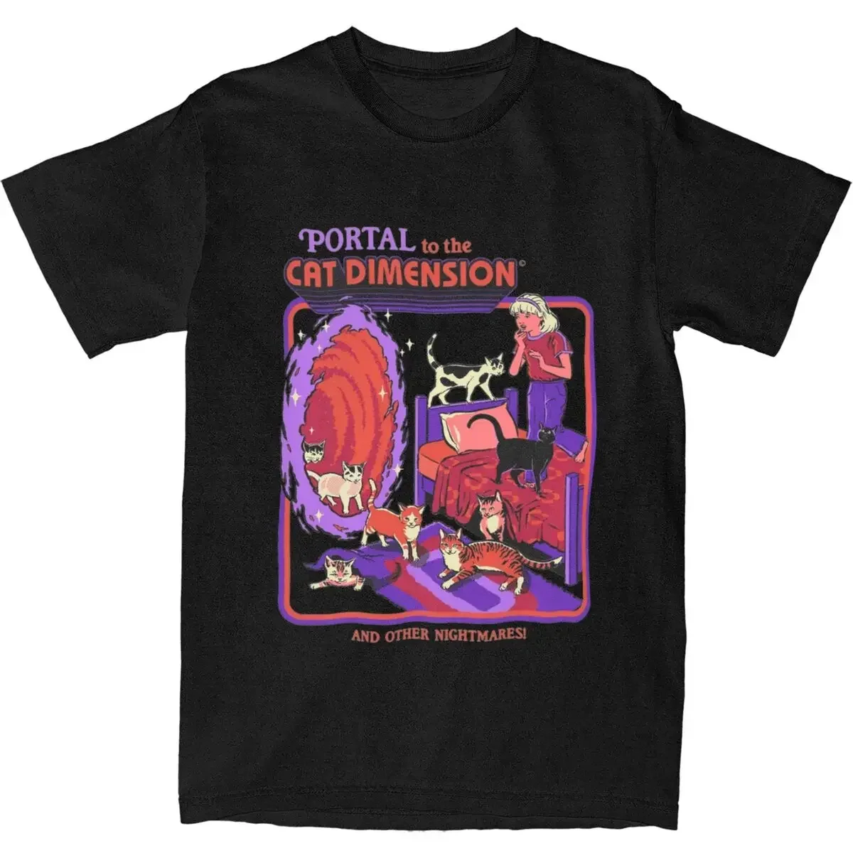 Cat Dimension Vintage Horror D - مراجعة Summer Clothing Ideas For Women وسعره