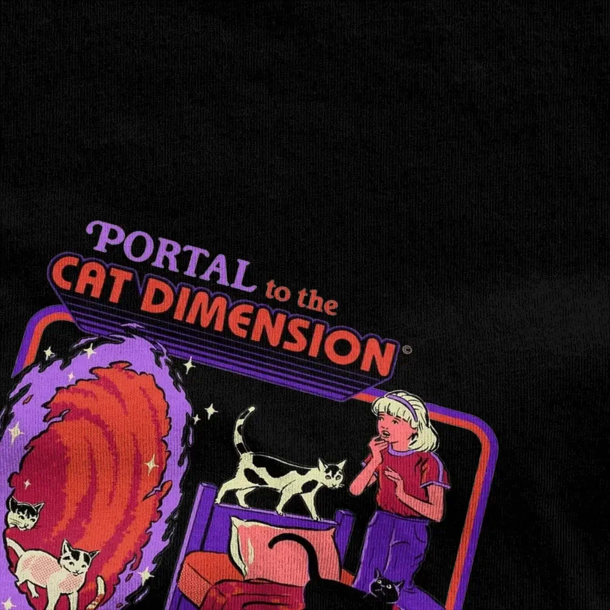 Cat Dimension Vintage Horror D - مراجعة Summer Clothing Ideas For Women وسعره