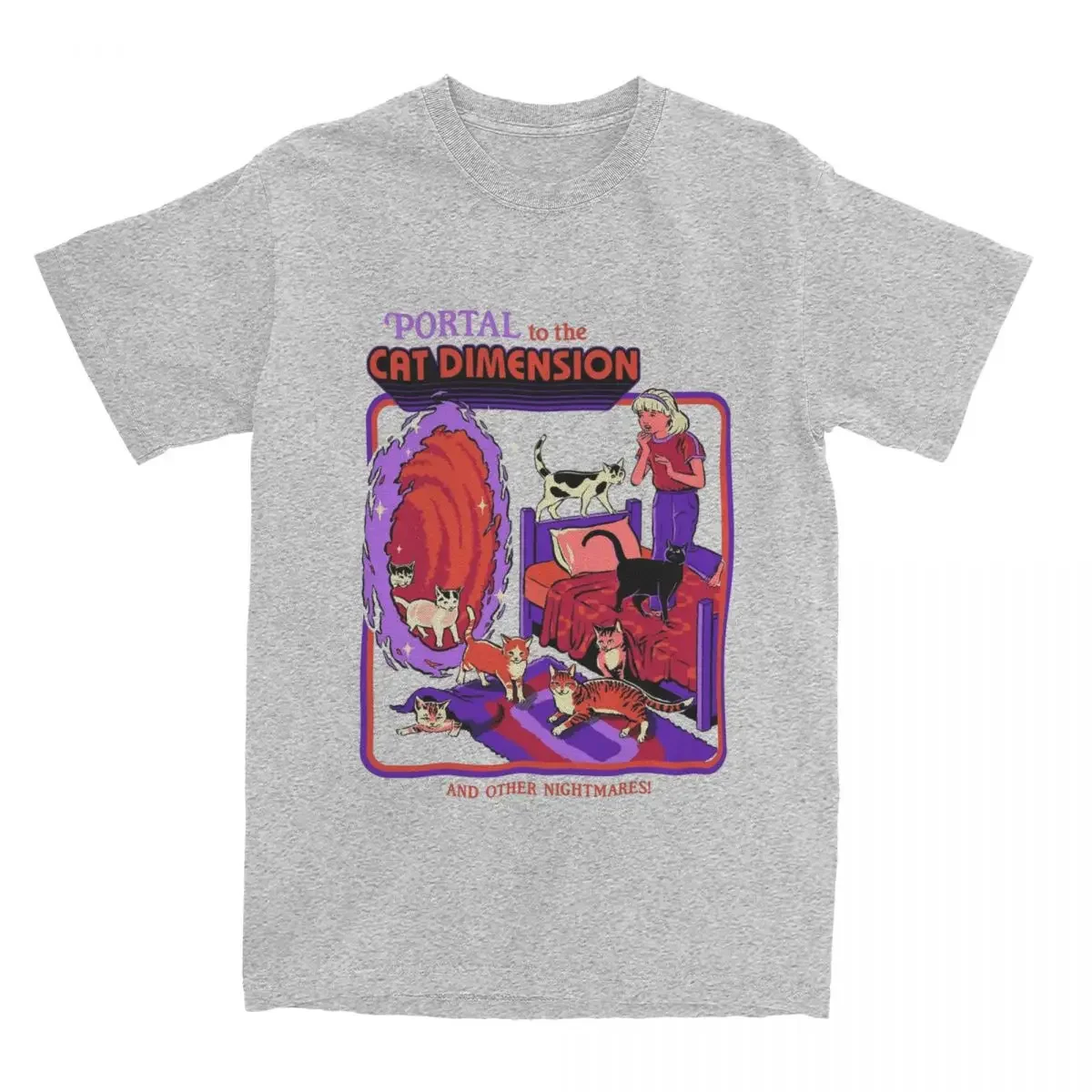 Cat Dimension Vintage Horror D - مراجعة Summer Clothing Ideas For Women وسعره