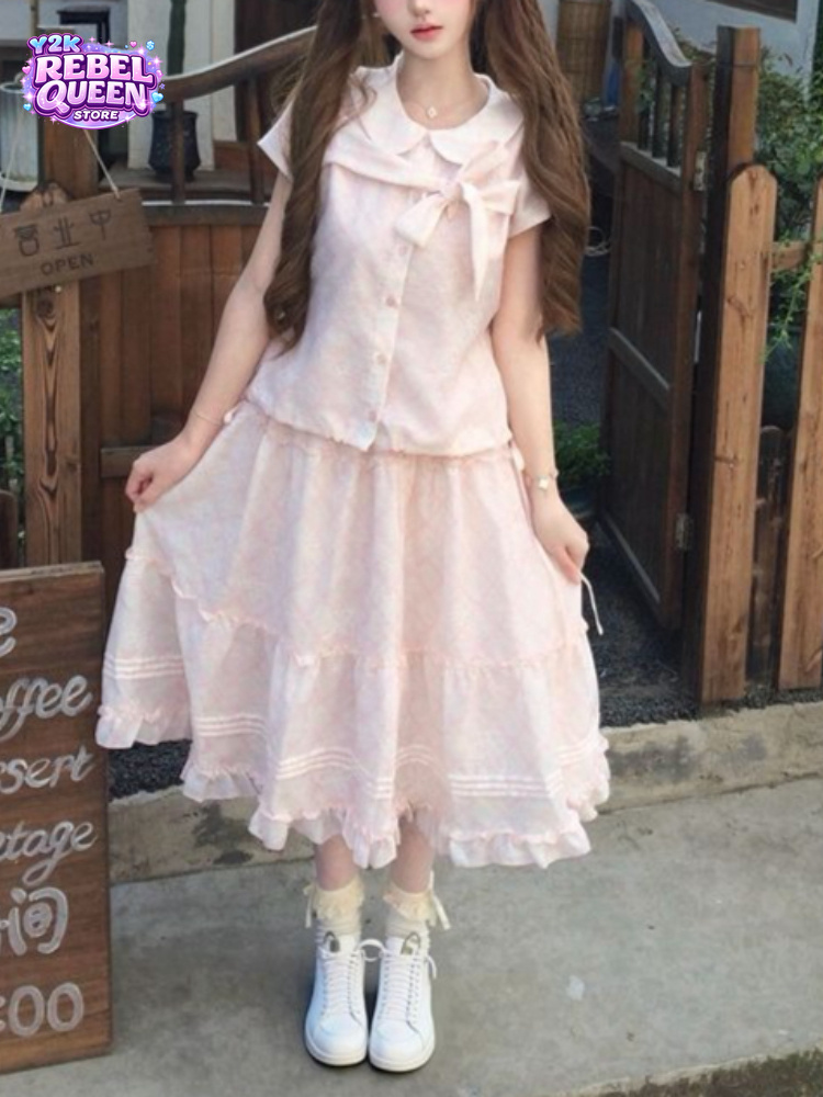 Japanese Vintage Sweet Bow Pet - مراجعة Summer Clothing Bundle وسعره