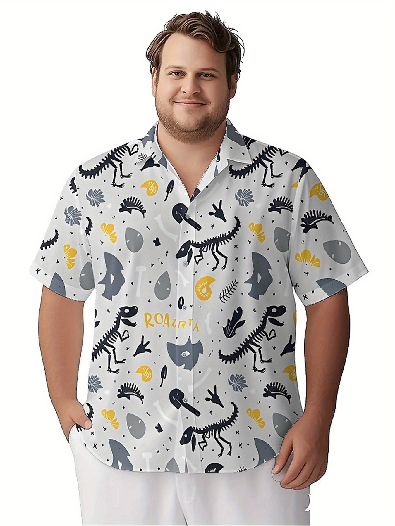 Men's Plus Size Hawaiian Shirt - مراجعة Summer Clothing For A Beach وسعره